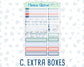 Kit 0247 - 7x9 Compact Vertical - Weekly Kit - December - Snow Day Adventures