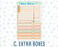 Kit 0233 - 7x9 Compact Vertical - Weekly Kit - September - Cinnamon Days