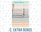 Kit 0238 - 7x9 Compact Vertical - Weekly Kit - October - Starry Autumn Nights