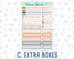 Kit 0237 - 7x9 Compact Vertical - Weekly Kit - October - Forest Folk