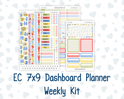 Kit 0269 - 7x9 - EC Dashboard Planner - June - Dolce Mare