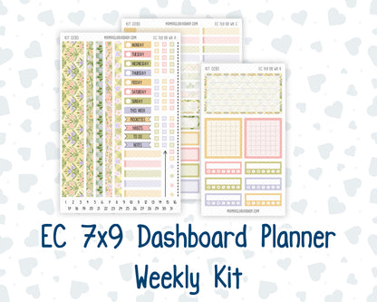 Kit 0280 - 7x9 - EC Dashboard Planner - Half Past Six In August