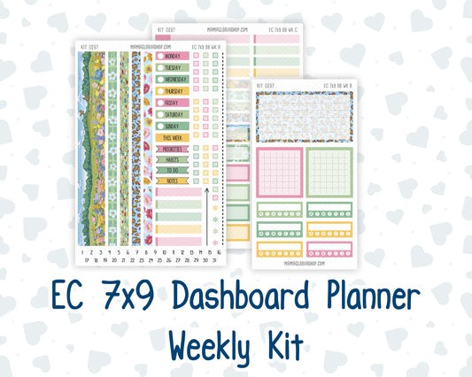 Kit 0267 - 7x9 - EC Dashboard Planner - May - Flowers For Mama