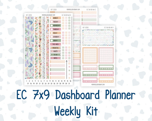 Kit 0259 - 7x9 - EC Dashboard Planner - March - Spring Garden Chores