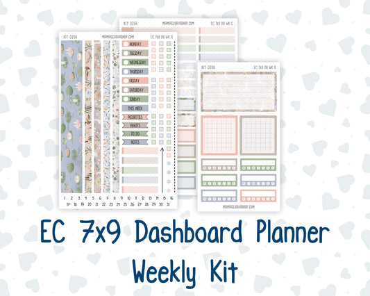 Kit 0266 - 7x9 - EC Dashboard Planner - May - Froggy Lake Picnic