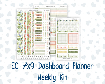 Kit 0295 - 7x9 - EC Dashboard Planner - September - Apple Harvest
