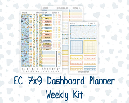 Kit 0265 - 7x9 - EC Dashboard Planner - May - Honeybee Sky