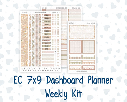 Kit 0301 - 7x9 - EC Dashboard Planner - November - Sunday Comfort