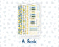 Kit 0274 - 7x9 - EC Dashboard Planner - July - Sunny Lemon Shore