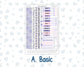 Kit 0213 - Weekly Dashboard Planner - Erin Condren - April -Provence