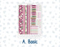 Kit 0185 - Weekly Dashboard Planner - Erin Condren - September- Wine Time