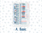 Kit 0247- Weekly Dashboard Planner - Erin Condren - Snow Day Adventures - December