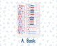 Kit 0273 - 7x9 - EC Dashboard Planner - July - Americana In Bloom