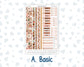 Kit 0296 - 7x9 - EC Dashboard Planner - September - Coffee Break