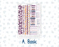 Kit 0236 - Weekly Dashboard Planner - Erin Condren - October - Sweet & Spooky