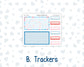 Kit 0224- Weekly Dashboard Planner - Erin Condren - July - Patriotic Parade