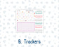 Kit 0225 - Weekly Dashboard Planner - Erin Condren - July - Carnival Joy