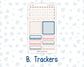 Kit 0234- Weekly Dashboard Planner - Erin Condren - September - Reader's Escape