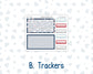 Kit 0198- Weekly Dashboard Planner - Erin Condren - December -Holiday Village