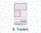Kit 0236 - Weekly Dashboard Planner - Erin Condren - October - Sweet & Spooky