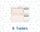 Kit 0200- Weekly Dashboard Planner - Erin Condren - January -Golden Hour