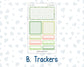 Kit 0256 - 7x9 - EC Dashboard Planner - March - Froggy Luck
