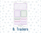 Kit 0263 - 7x9 - EC Dashboard Planner - April - Lavender Drift