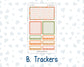 Kit 0233 - Weekly Dashboard Planner - Erin Condren - September - Cinnamon Days