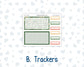 Kit 0208- Weekly Dashboard Planner - Erin Condren - March -Shamrock Lane