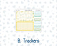 Kit 0227- Weekly Dashboard Planner - Erin Condren - July - Lemon Grove