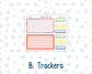 Kit 0220 - Weekly Dashboard Planner - Erin Condren - June - June Berries