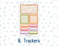 Kit 0240- Weekly Dashboard Planner - Erin Condren - Cozy Thanksgiving - November