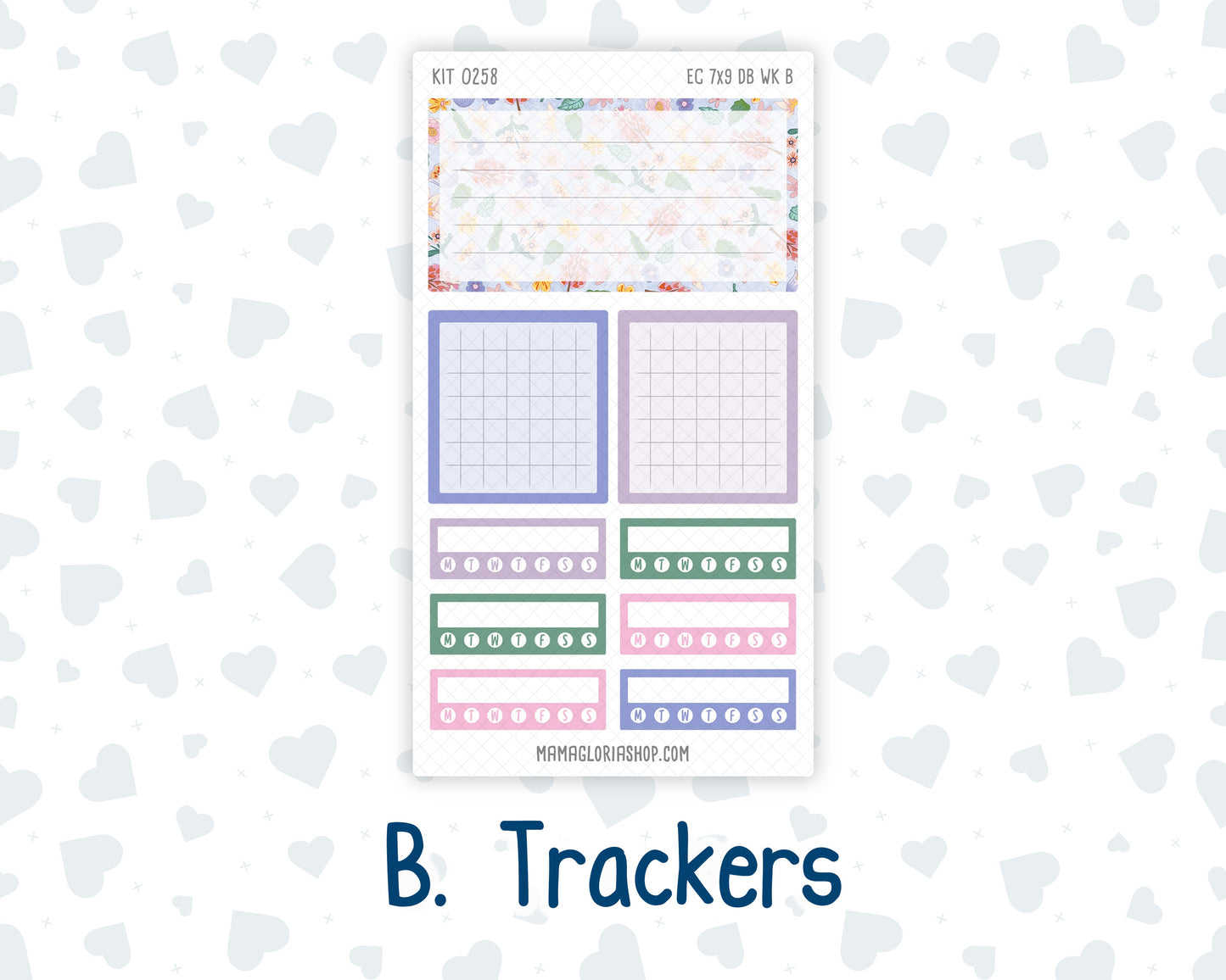 Kit 0258 - 7x9 - EC Dashboard Planner - March - Plant Therapy