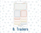 Kit 0261 - 7x9 - EC Dashboard Planner - April - Llama Spring