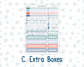 Kit 0247- Weekly Dashboard Planner - Erin Condren - Snow Day Adventures - December