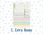 Kit 0267 - 7x9 - EC Dashboard Planner - May - Flowers For Mama