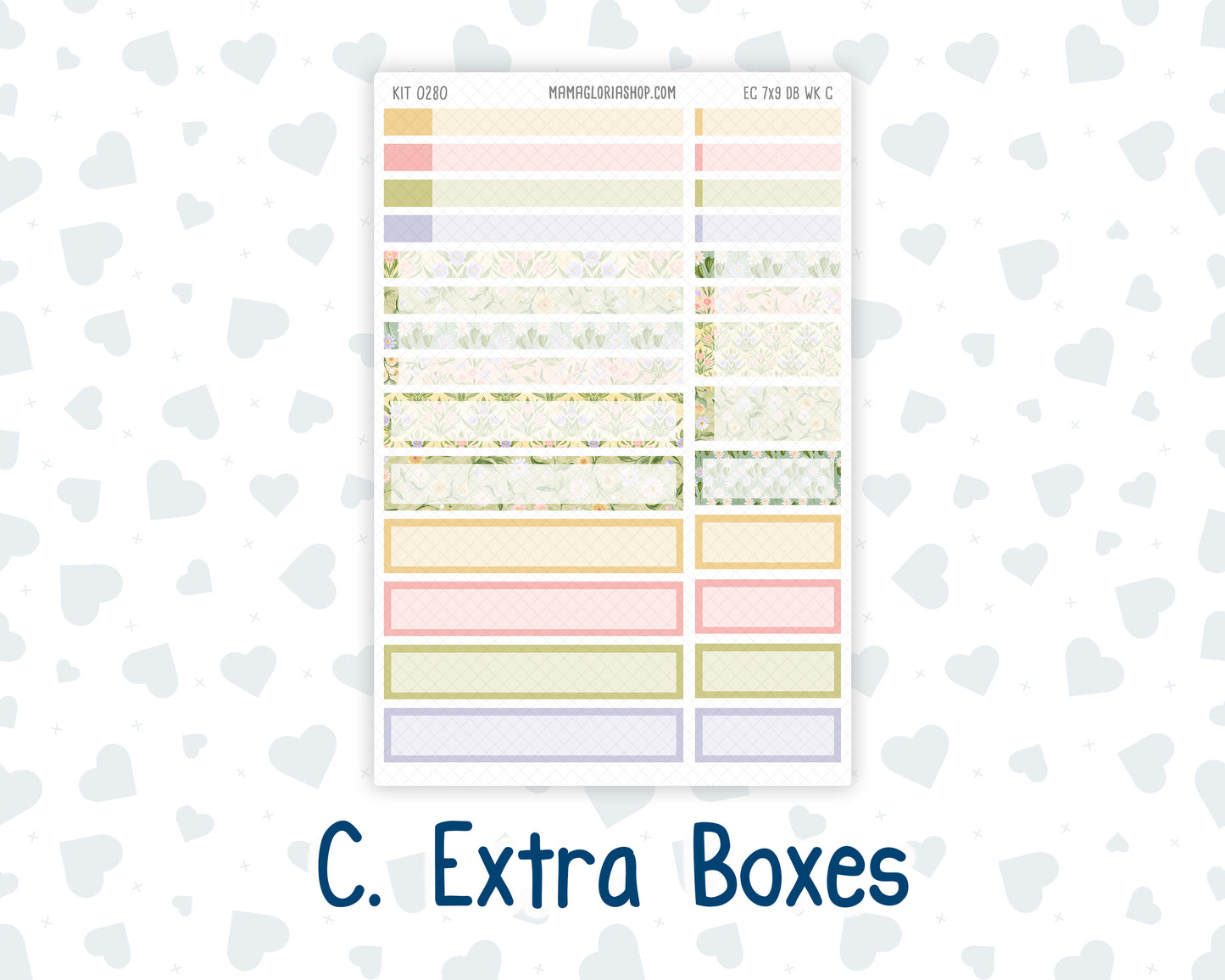 Kit 0280 - 7x9 - EC Dashboard Planner - Half Past Six In August