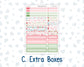 Kit 0276 - 7x9 - EC Dashboard Planner - July - Melon Crush