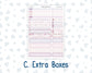 Kit 0204- Weekly Dashboard Planner - Erin Condren - February -Valentines Garden