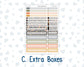 Kit 0238 - Weekly Dashboard Planner - Erin Condren - October - Starry Autumn Nights