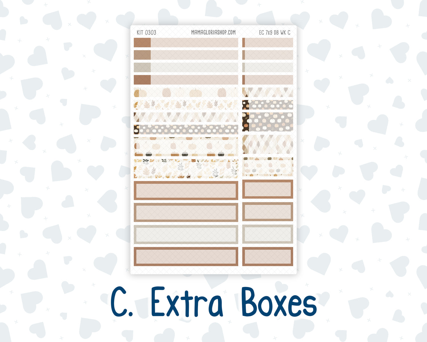 Kit 0303 - 7x9 - EC Dashboard Planner - November - Into The Woods
