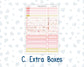 Kit 0294 - 7x9 - EC Dashboard Planner - September - Rosy Reveria
