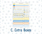 Kit 0219- Weekly Dashboard Planner - Erin Condren - May - Bee's Business
