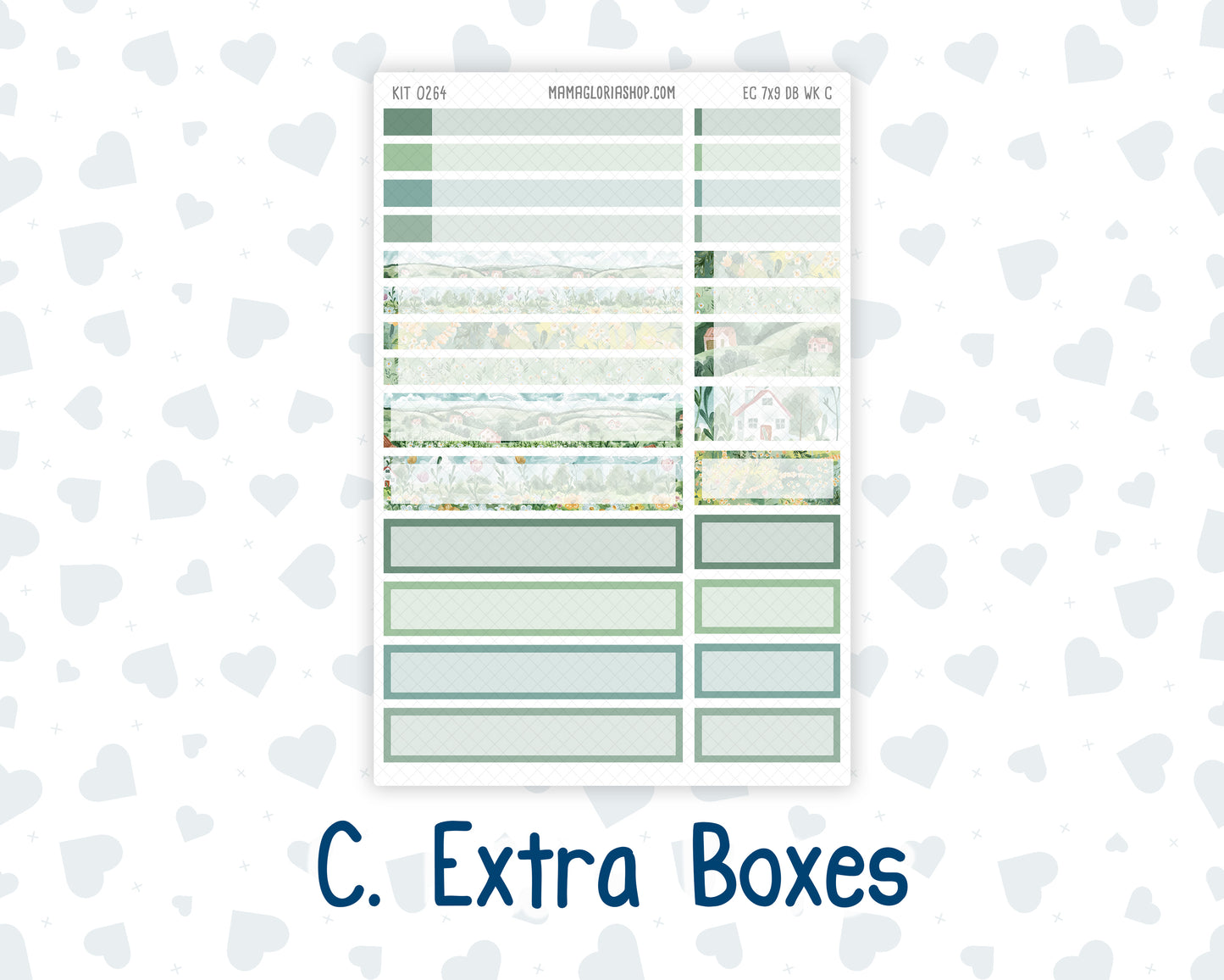 Kit 0264 - 7x9 - EC Dashboard Planner - May - Spring Walk