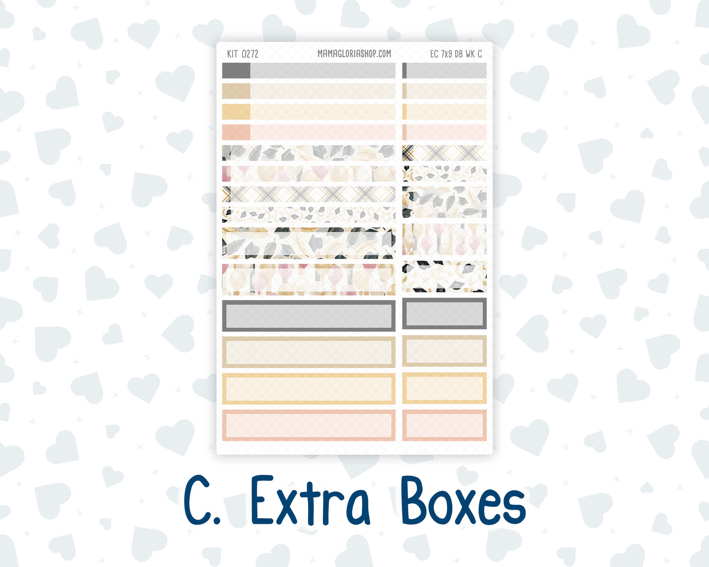 Kit 0272 - 7x9 - EC Dashboard Planner - May - Graduation