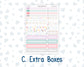 Kit 0225 - Weekly Dashboard Planner - Erin Condren - July - Carnival Joy