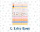 Kit 0190- Weekly Dashboard Planner - Erin Condren - October -Halloween Spooktacular