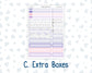 Kit 0213 - Weekly Dashboard Planner - Erin Condren - April -Provence