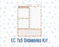 Kit 0237- 7x9 - EC Notes Pages - October - Forest Falk - Dashboard Kit | Productivity Page