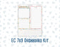 Kit 0259 - 7x9 - EC Notes Pages - Dashboard Kit | Productivity Page - March - Spring Garden Chores